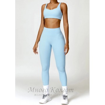 Женский спортивный комплект Leggings + Top model 129